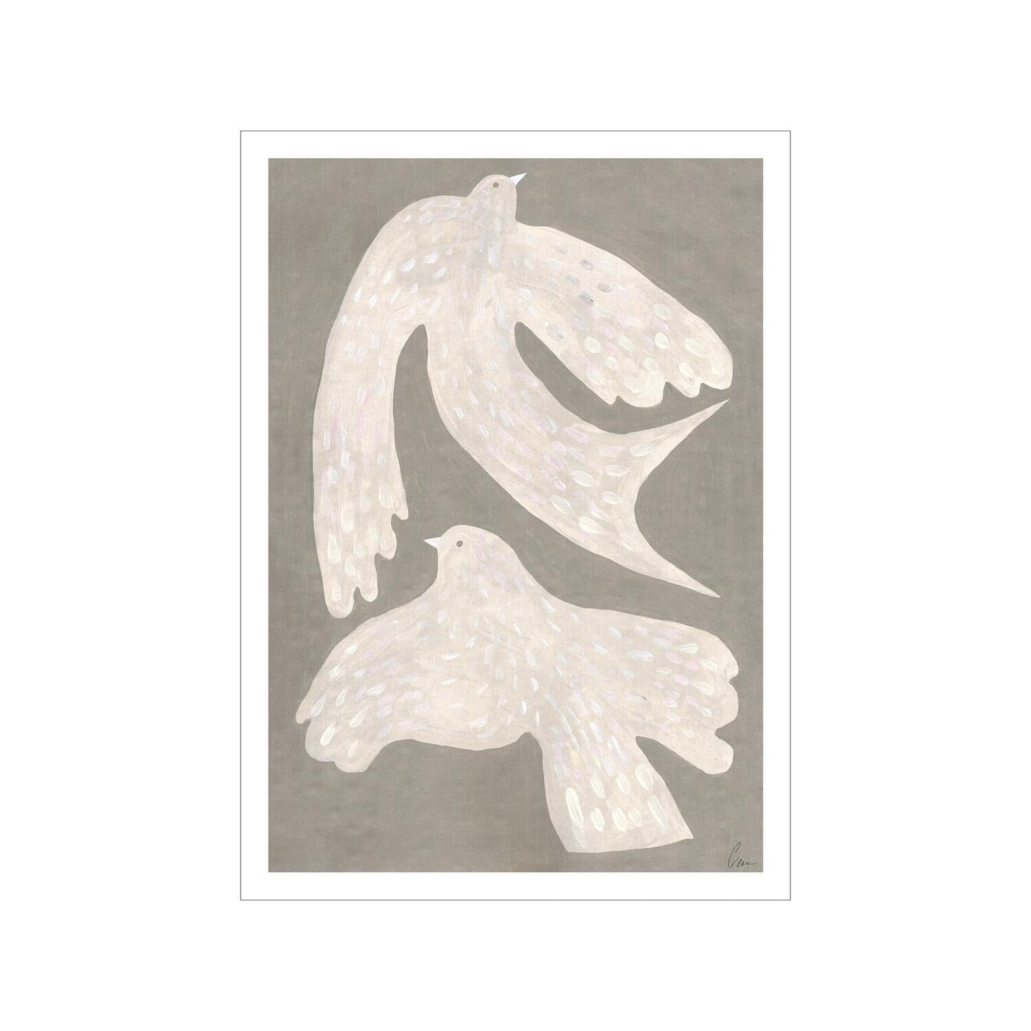 The Poster Club x Clara Schicketanz Two Birds plakat - 50x70 cm.